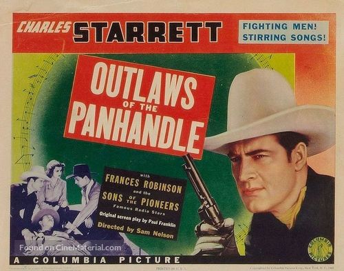 Outlaws of the Panhandle - Movie Poster