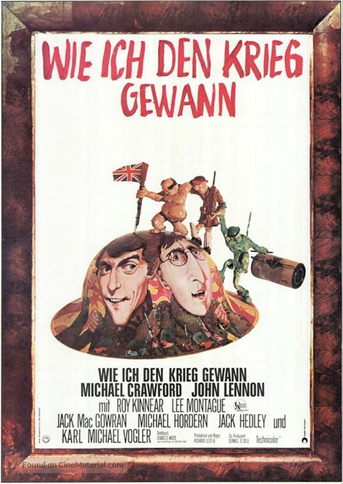 How I Won the War - German Movie Poster