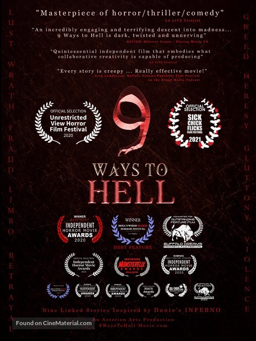 9 Ways to Hell - Movie Poster