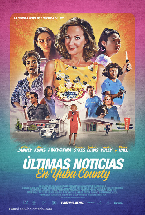 Breaking News in Yuba County - Spanish Movie Poster