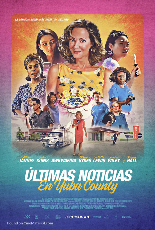 Breaking News in Yuba County - Spanish Movie Poster