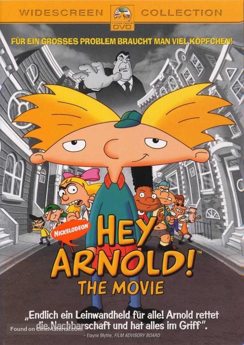 Hey Arnold! The Movie - German Movie Cover
