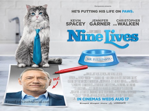 Nine Lives - British Movie Poster