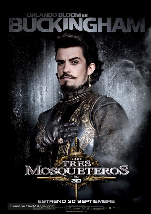 The Three Musketeers - Spanish Movie Poster