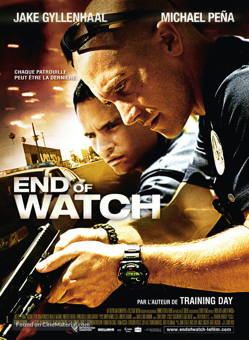 End of Watch - French Movie Poster