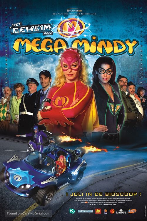 Het geheim van Mega Mindy - Belgian Movie Poster
