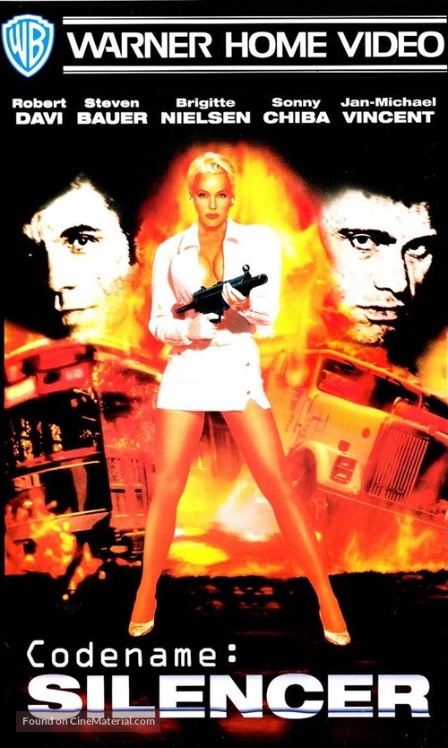 Codename: Silencer - German VHS movie cover