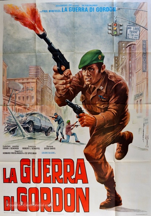 Gordon&#039;s War - Italian Movie Poster