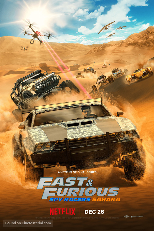 &quot;Fast &amp; Furious: Spy Racers&quot; - Movie Poster