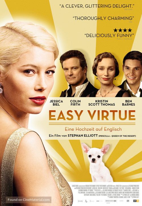 Easy Virtue - German Movie Poster