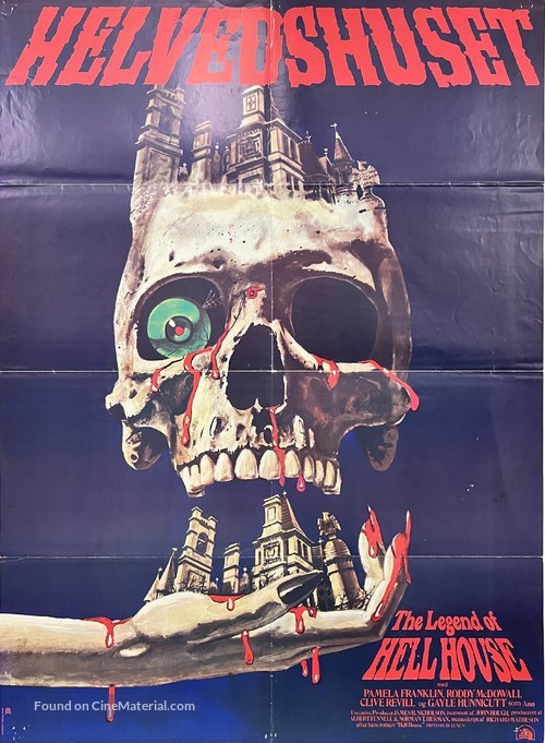The Legend of Hell House - Danish Movie Poster