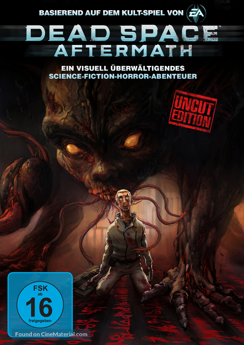Dead Space: Aftermath - German DVD movie cover