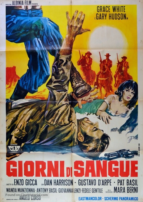 Giorni di sangue - Italian Movie Poster