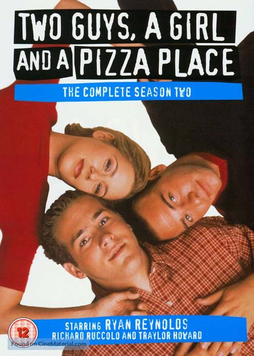 &quot;Two Guys, a Girl and a Pizza Place&quot; - British DVD movie cover