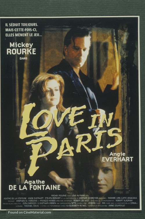 Love in Paris - French Movie Poster