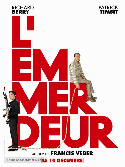 L&#039;emmerdeur - French Movie Poster