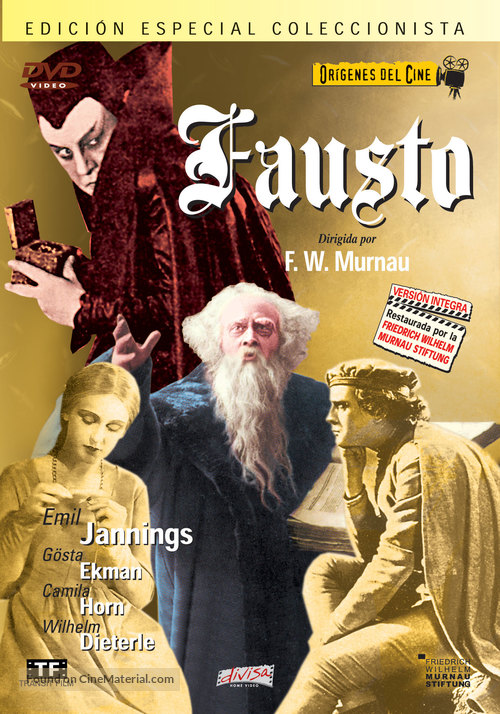 Faust - Spanish DVD movie cover