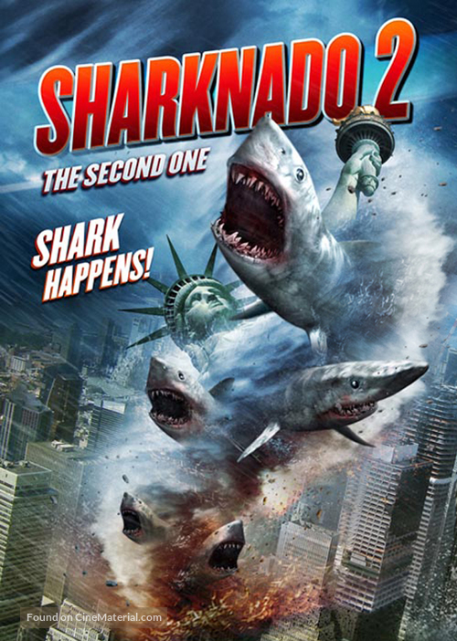 Sharknado 2: The Second One - DVD movie cover