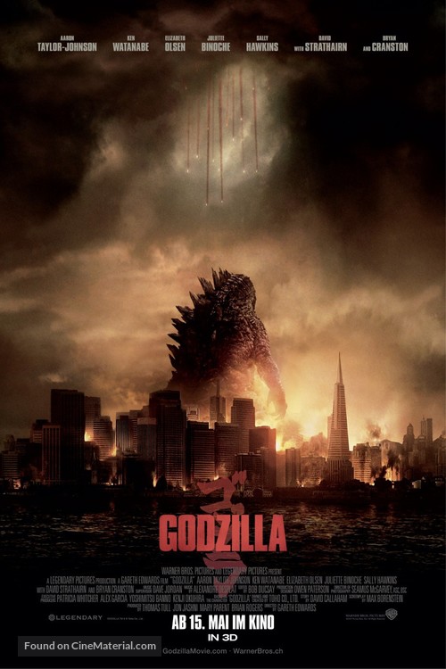 Godzilla - Swiss Movie Poster