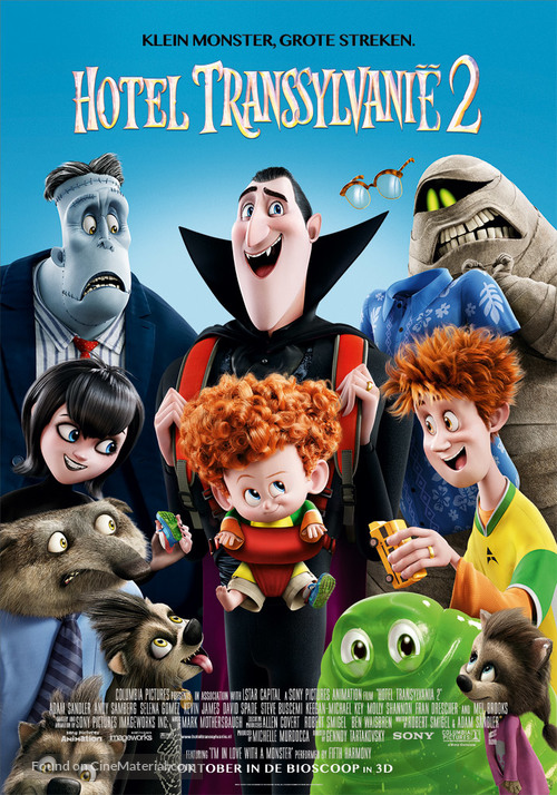 Hotel Transylvania 2 - Dutch Movie Poster