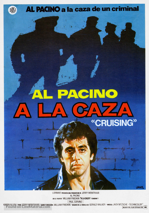 Cruising - Spanish Movie Poster