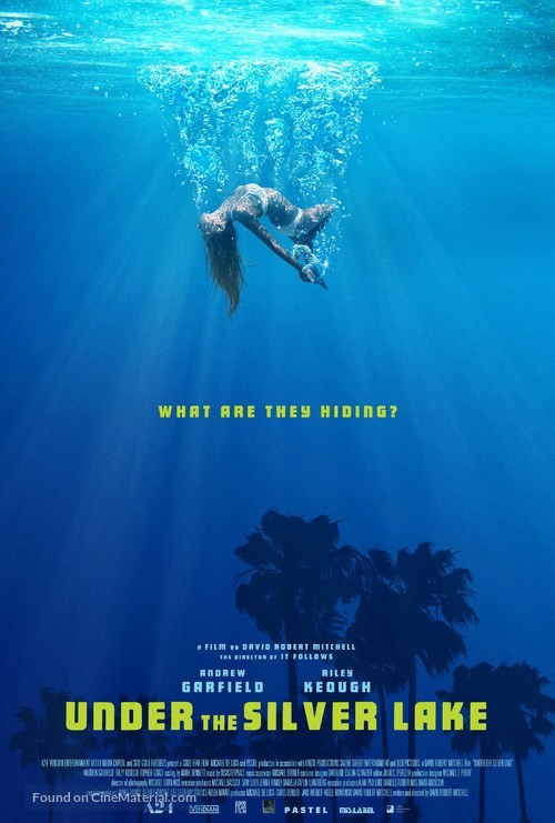 Under the Silver Lake - Danish Movie Poster