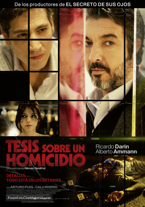 Tesis sobre un homicidio - Spanish Movie Poster