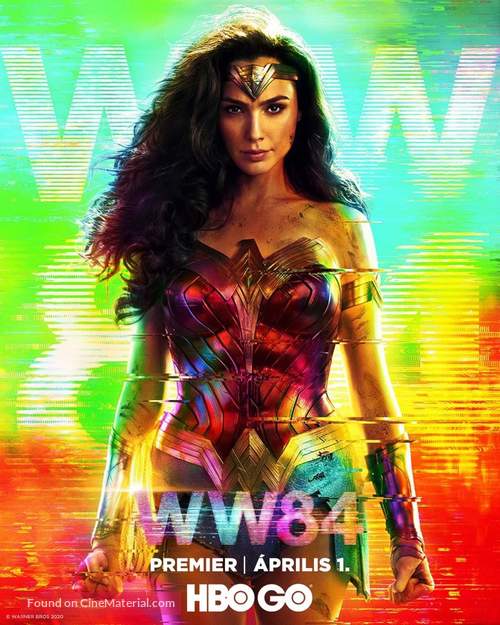Wonder Woman 1984 - Hungarian Movie Poster