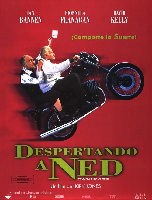 Waking Ned - Spanish poster