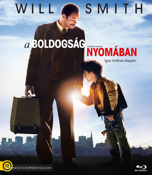 The Pursuit of Happyness - Hungarian Movie Cover