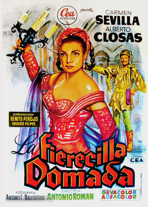 La fierecilla domada - Spanish Movie Poster