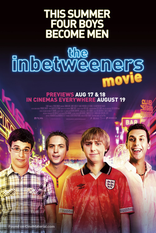 The Inbetweeners Movie - British Movie Poster