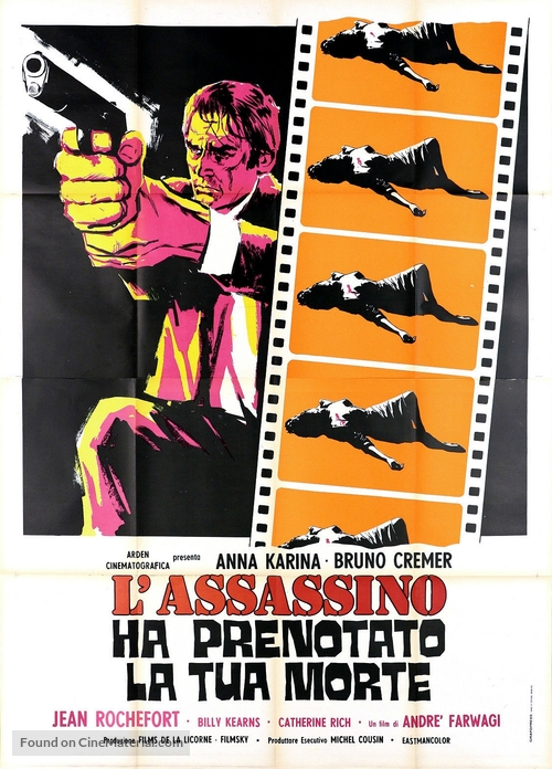 Temps de mourir, Le - Italian Movie Poster