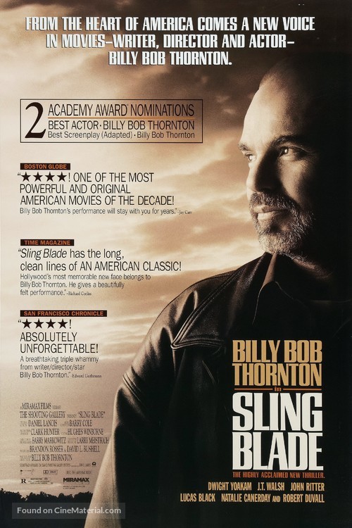 Sling Blade - Movie Poster