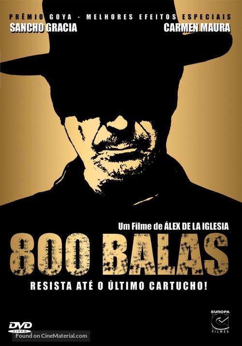 800 balas - Brazilian DVD movie cover