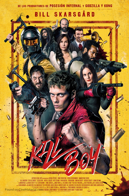 Boy Kills World - Spanish Movie Poster