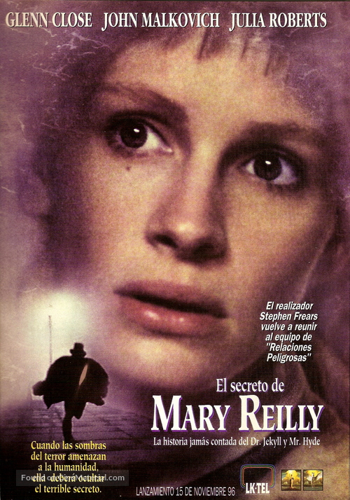 Mary Reilly - Argentinian Movie Cover