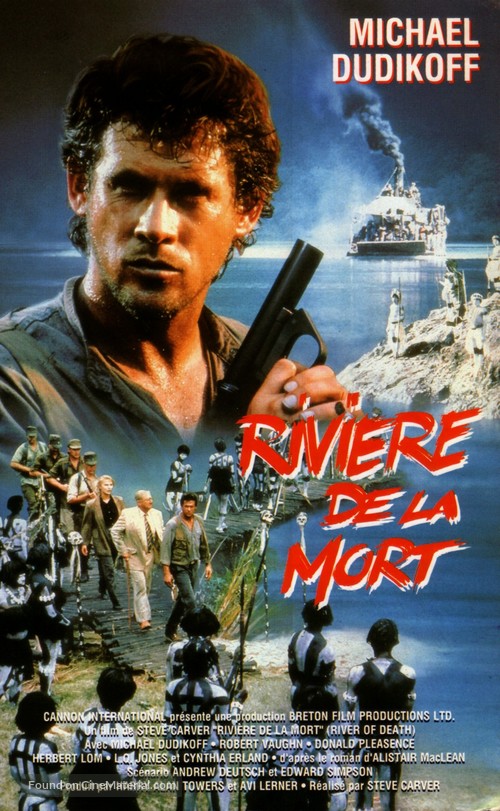 River of Death - French VHS movie cover