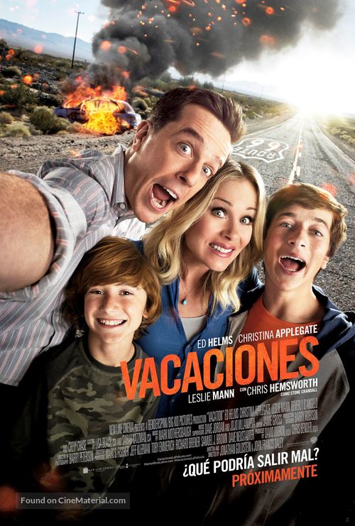 Vacation - Mexican Movie Poster