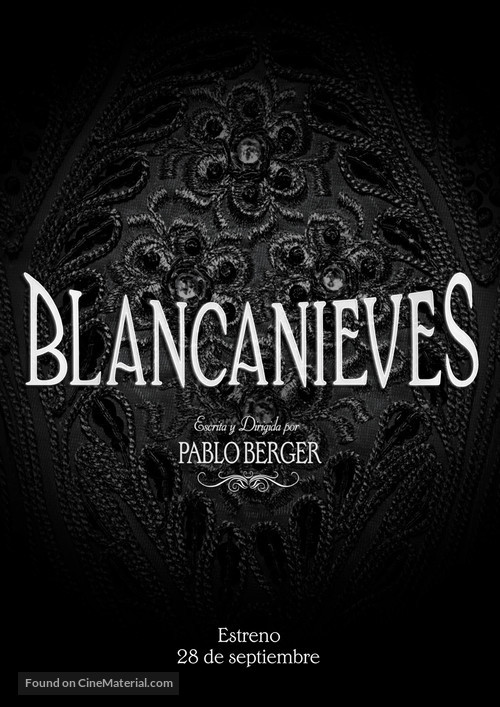 Blancanieves - Spanish Movie Poster