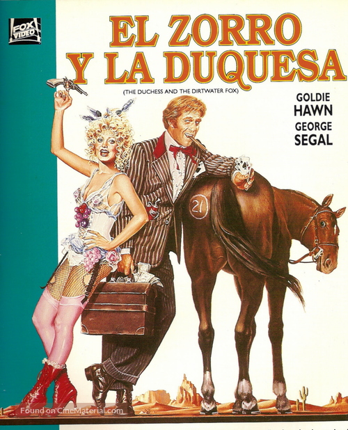 The Duchess and the Dirtwater Fox - Argentinian Movie Cover