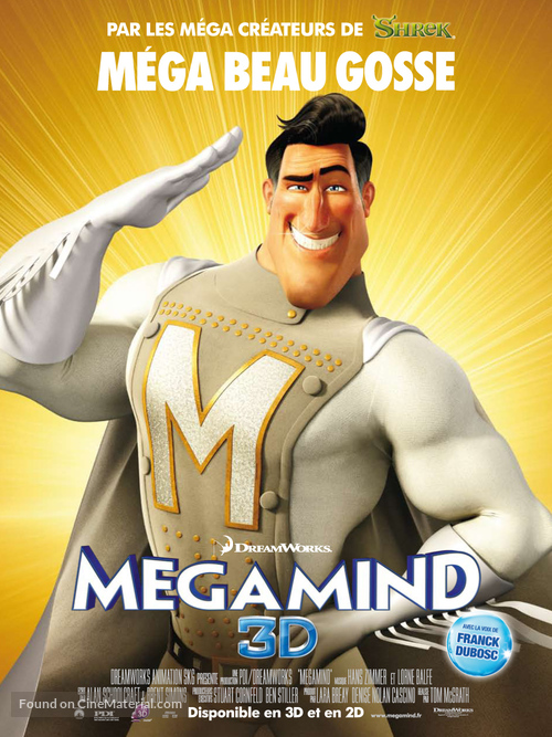 Megamind - French Movie Poster