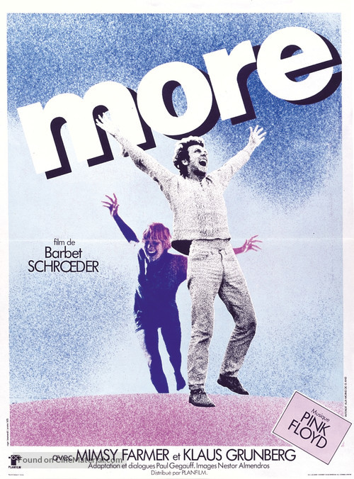 More - French Re-release movie poster