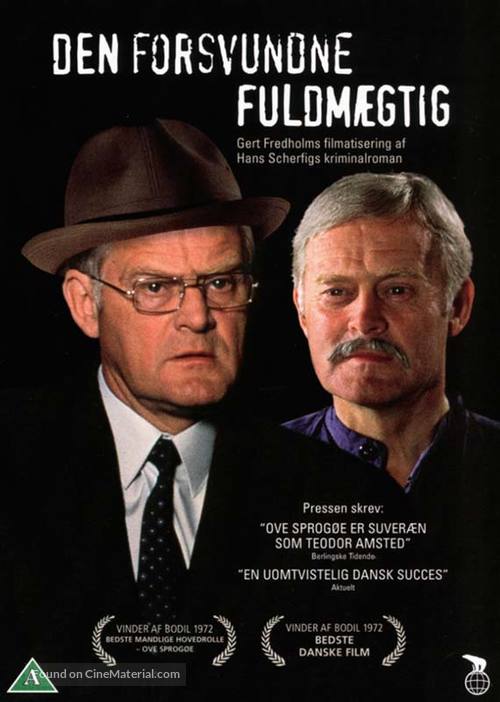 Den forsvundne fuldm&aelig;gtig - Danish DVD movie cover