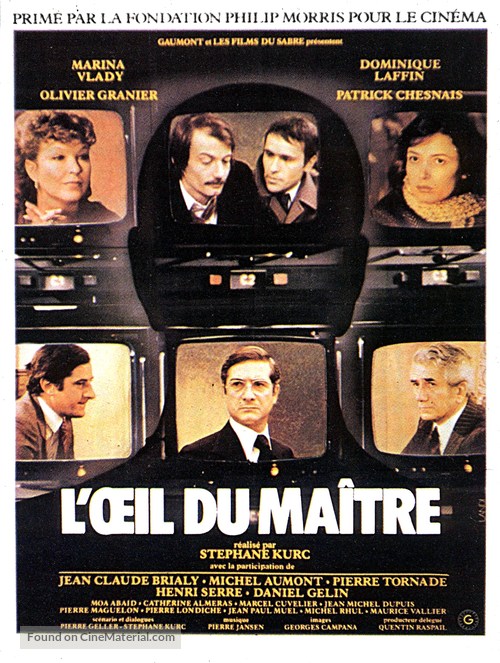 L&#039;oeil du ma&icirc;tre - French Movie Poster