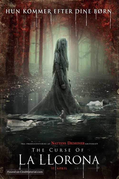 The Curse of La Llorona - Danish Movie Poster