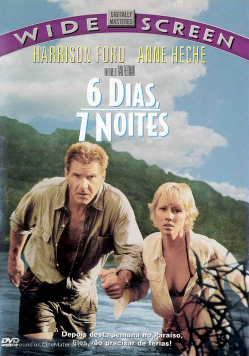 Six Days Seven Nights - Portuguese DVD movie cover