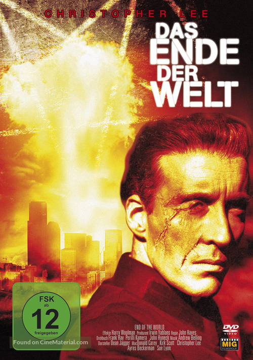 End of the World - German Movie Cover