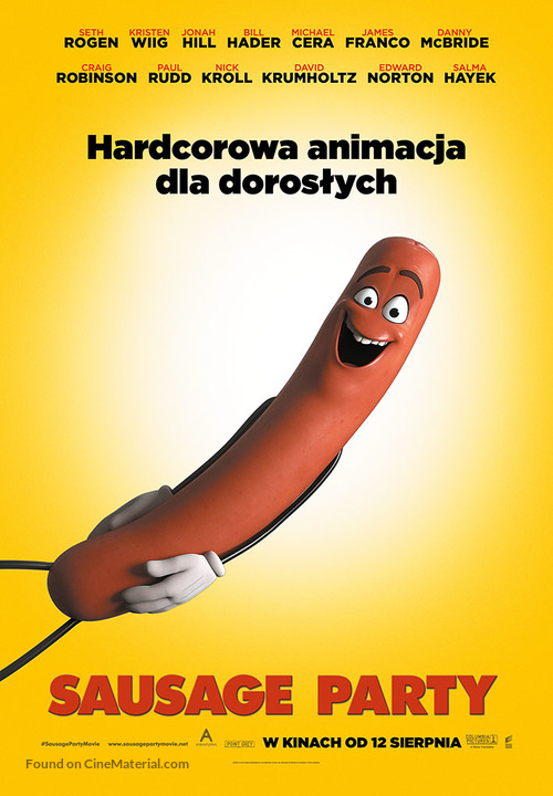 Sausage Party - Polish Movie Poster