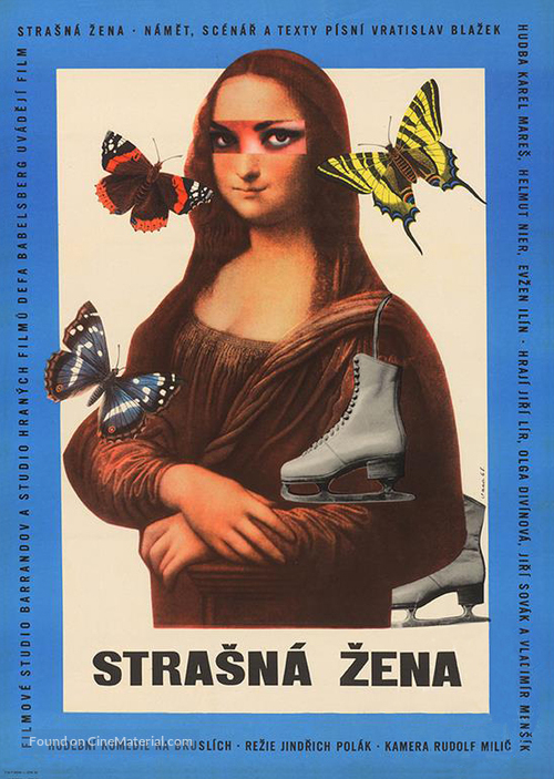 Strasn&aacute; zena - Czech Movie Poster